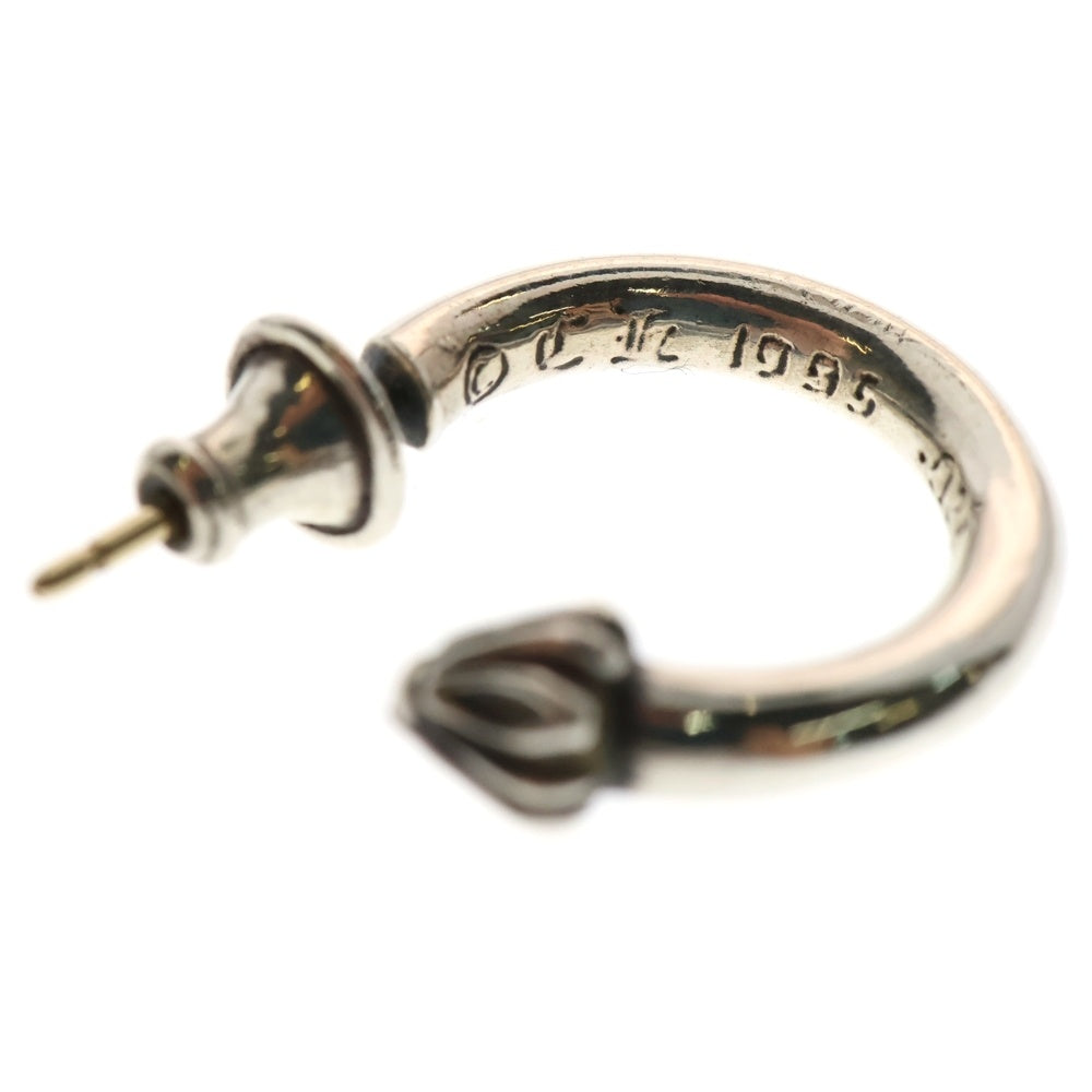 CHROME HEARTS(クロムハーツ) HOOP PLAIN プレーン フープピアス シルバー BCA101