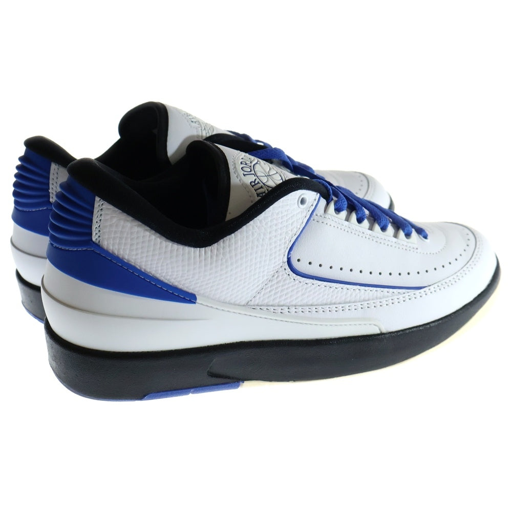 NIKE(ナイキ) WMNS AIR JORDAN 2 RETRO LOW ウィメンズ エアジョーダン2 レトロ ローカットスニーカー ホワイト/ブルー US10/27cm DX4401-104