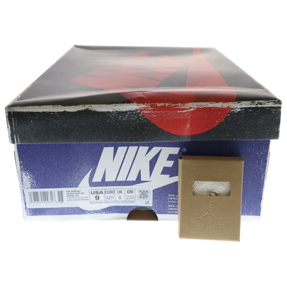 NIKE(ナイキ) AIR JORDAN 1 RETRO HIGH OG RARE AIR エアジョーダン1レアエア ハイカットスニーカー US9/27cm DZ5485-100