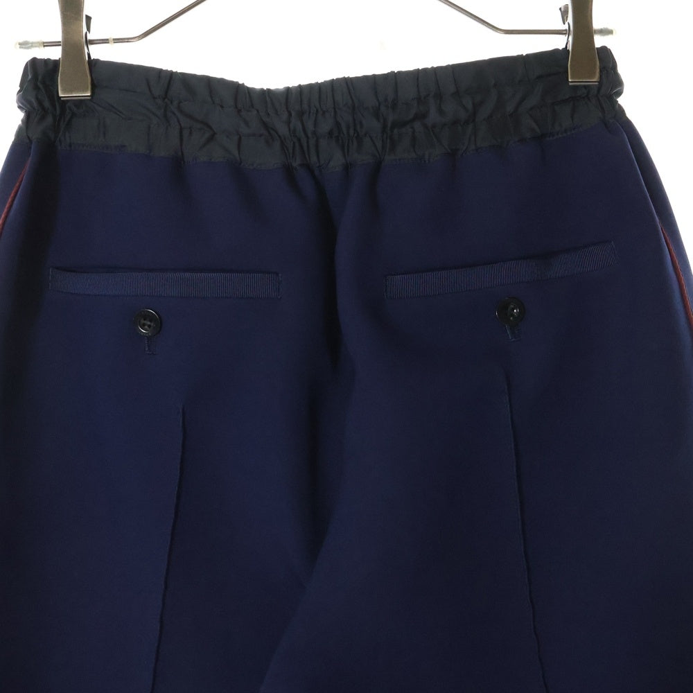 Sacai(サカイ) 22AW テクニカルジャージーパンツ ネイビー 22-06186