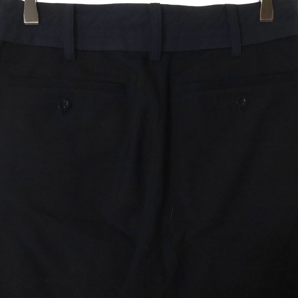 Sacai(サカイ) 22AW ドローストリング テーラードパンツ ブラック 22-02811M