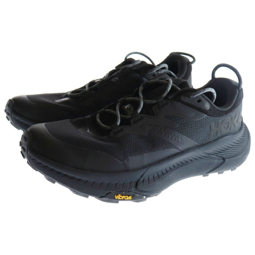 HOKA ONE ONE(ホカオネオネ) TRANSPORT GTX トランスポート ゴアテックス ローカットスニーカー ブラック US8/26cm 1133957F