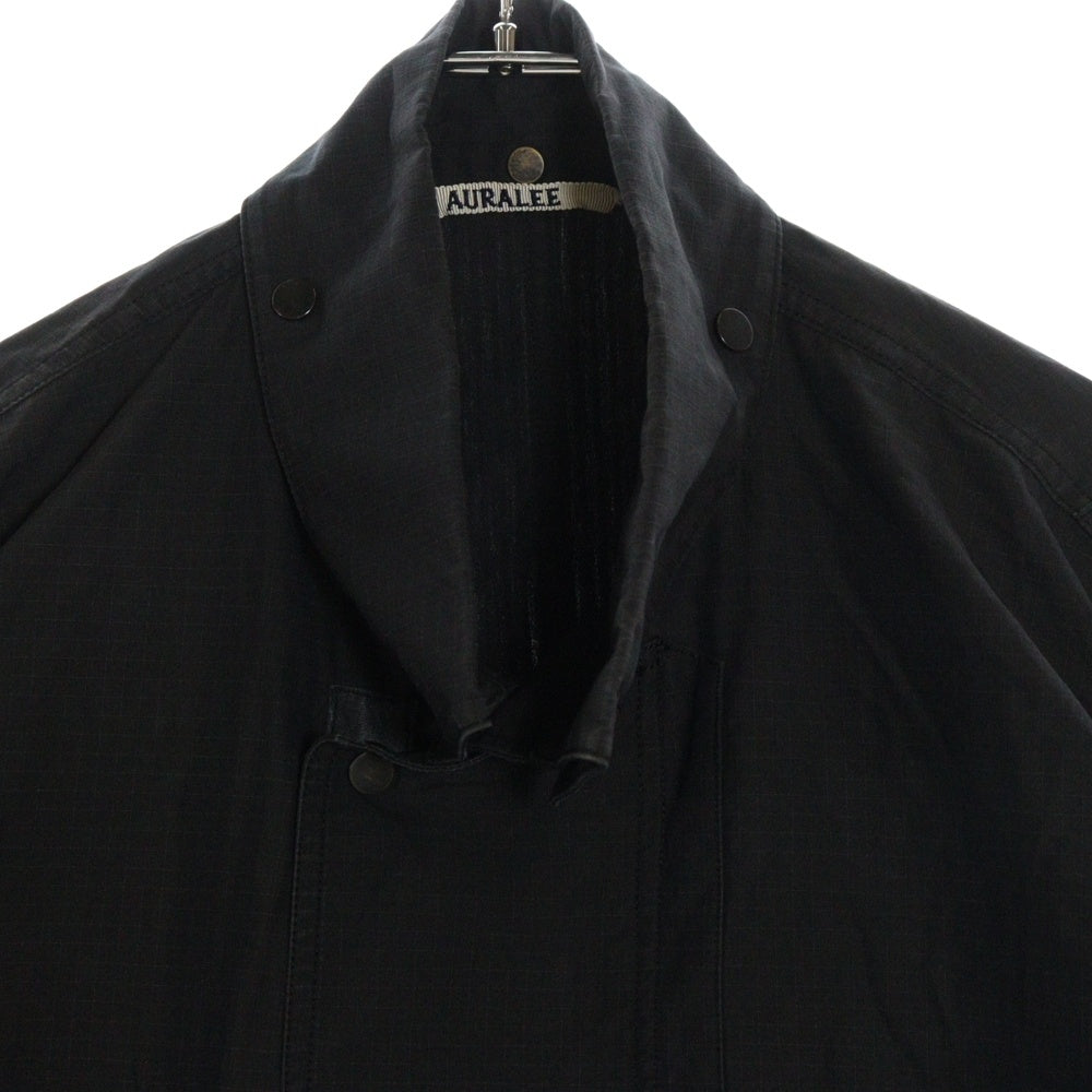 AURALEE(オーラリー) 21SS WASHED FINX RIPSTOP CHAMBRAY BIG FIELD BLOUSON フィンクスコットン リップストップシャンブレー ビッグフィールド ジャケット A21SB01FL