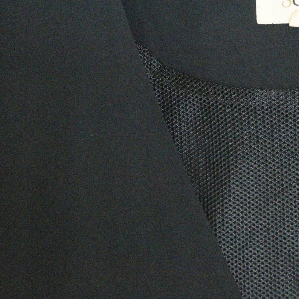 SCYE(サイ) ULTRA 2WAY NYLON STRETCH SNAP CARDIGAN ウルトラ2ウェイナイロンストレッチスナップカーディガン ブラック MPB-212M
