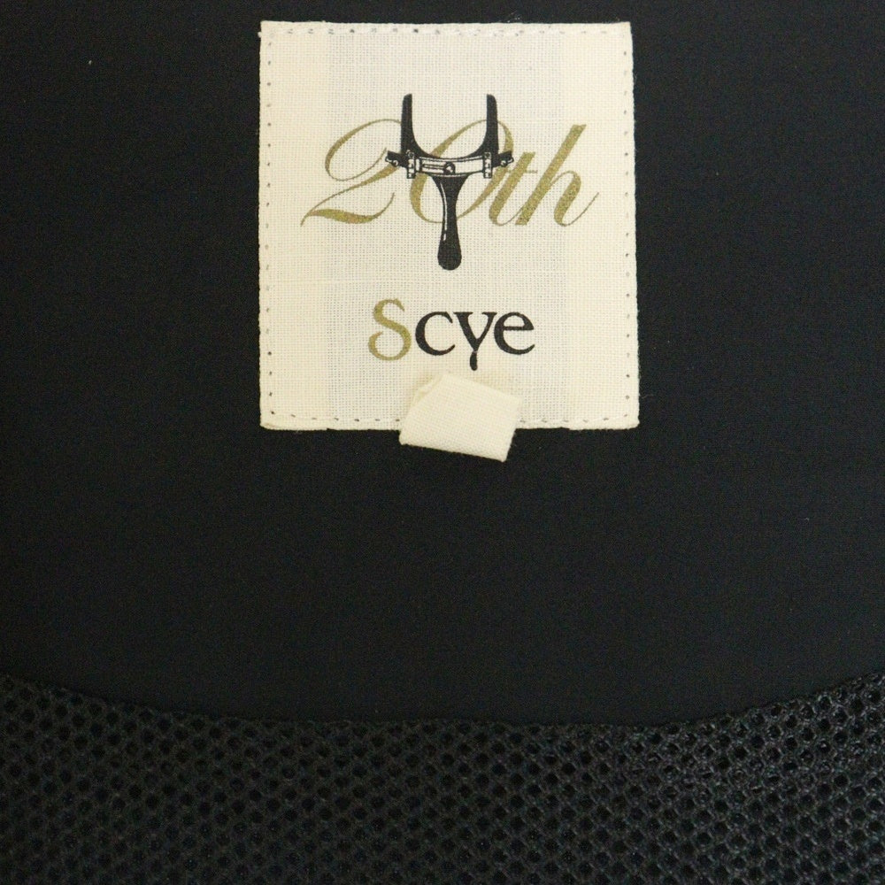 SCYE(サイ) ULTRA 2WAY NYLON STRETCH SNAP CARDIGAN ウルトラ2ウェイナイロンストレッチスナップカーディガン ブラック MPB-212M