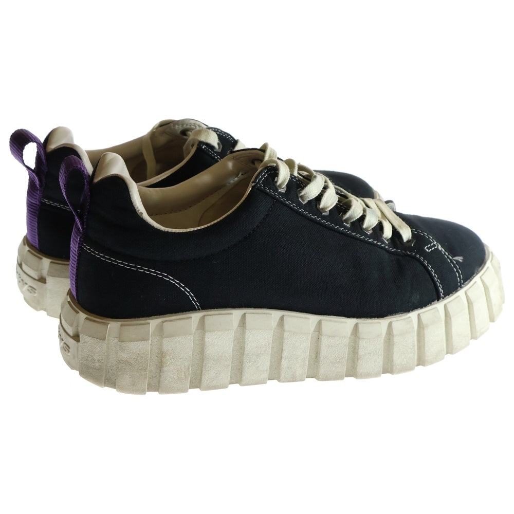 eytys(エイティーズ) ODESSA CANVAS オデッサ キャンバス ローカットスニーカー ブラック