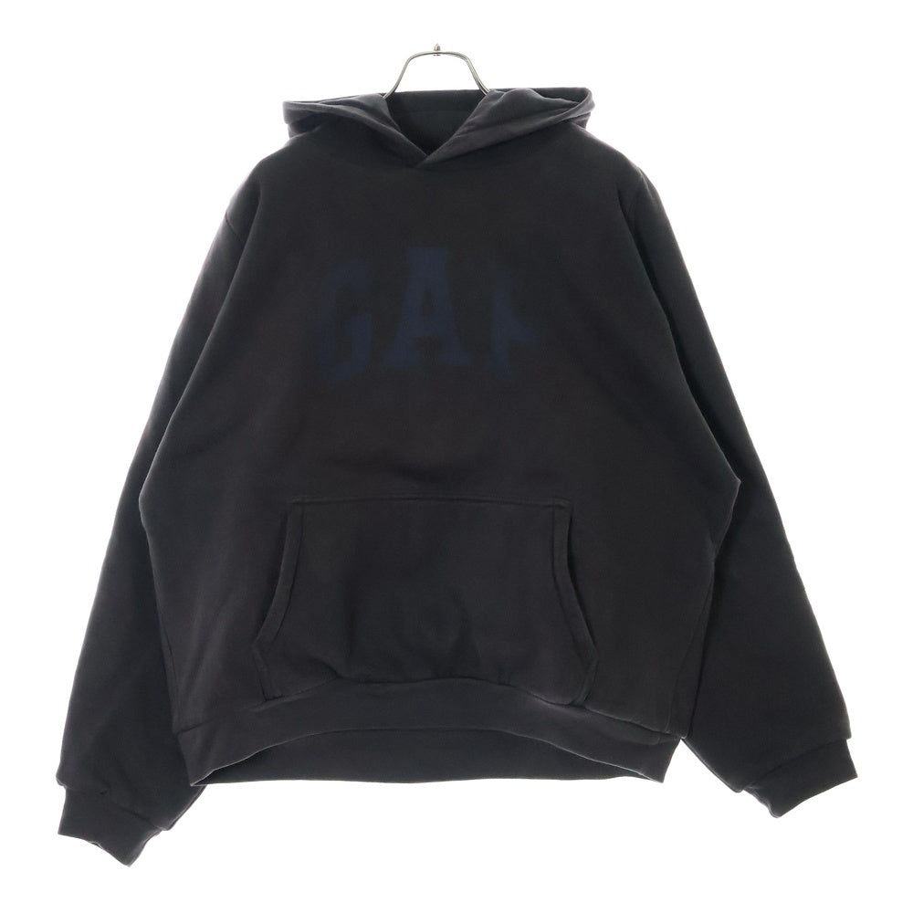 YEEZY GAP(イージーギャップ) DOVE HOODIE ドーヴ 両面プリント スウェット プルオーバーパーカー ブラウン 471280-04