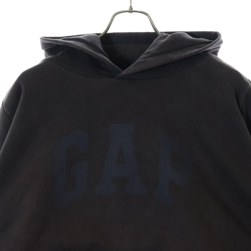 YEEZY GAP(イージーギャップ) DOVE HOODIE ドーヴ 両面プリント スウェット プルオーバーパーカー ブラウン 471280-04