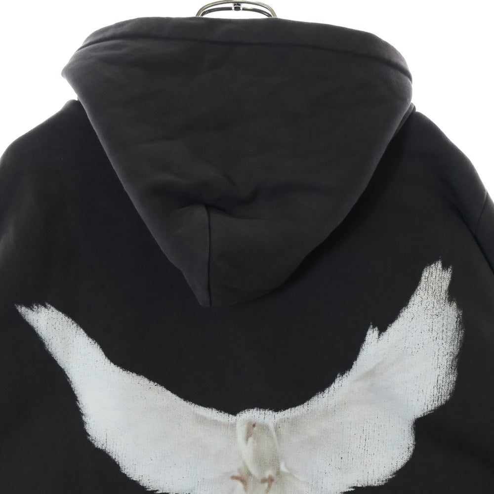 YEEZY GAP(イージーギャップ) DOVE HOODIE ドーヴ 両面プリント スウェット プルオーバーパーカー ブラウン 471280-04
