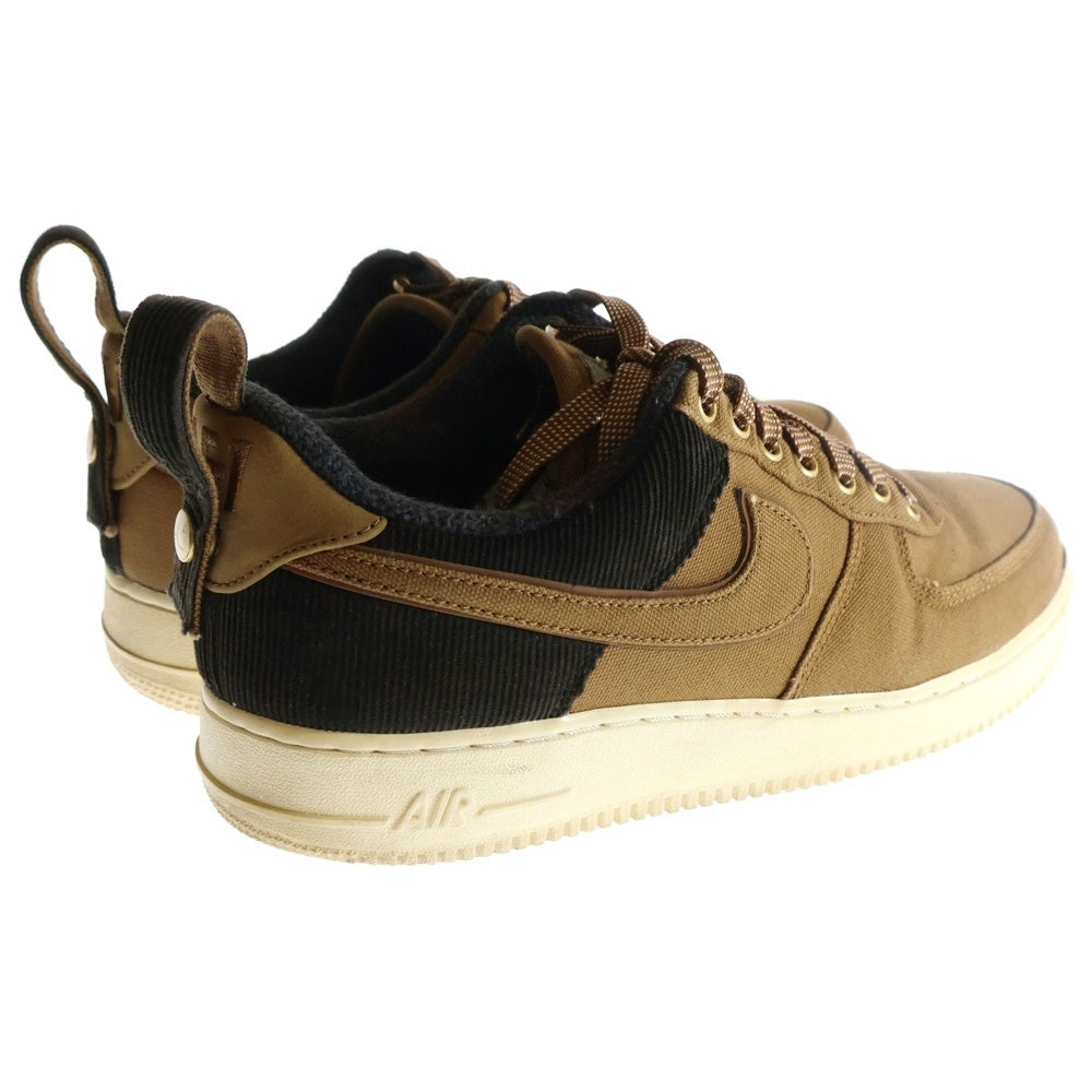 NIKE(ナイキ) ×CARHARTT WIP AIR FORCE 1 LOW ALE BROWN カーハート エアフォース1 エールブラウン ローカットスニーカー US10/28cm AV4113-200