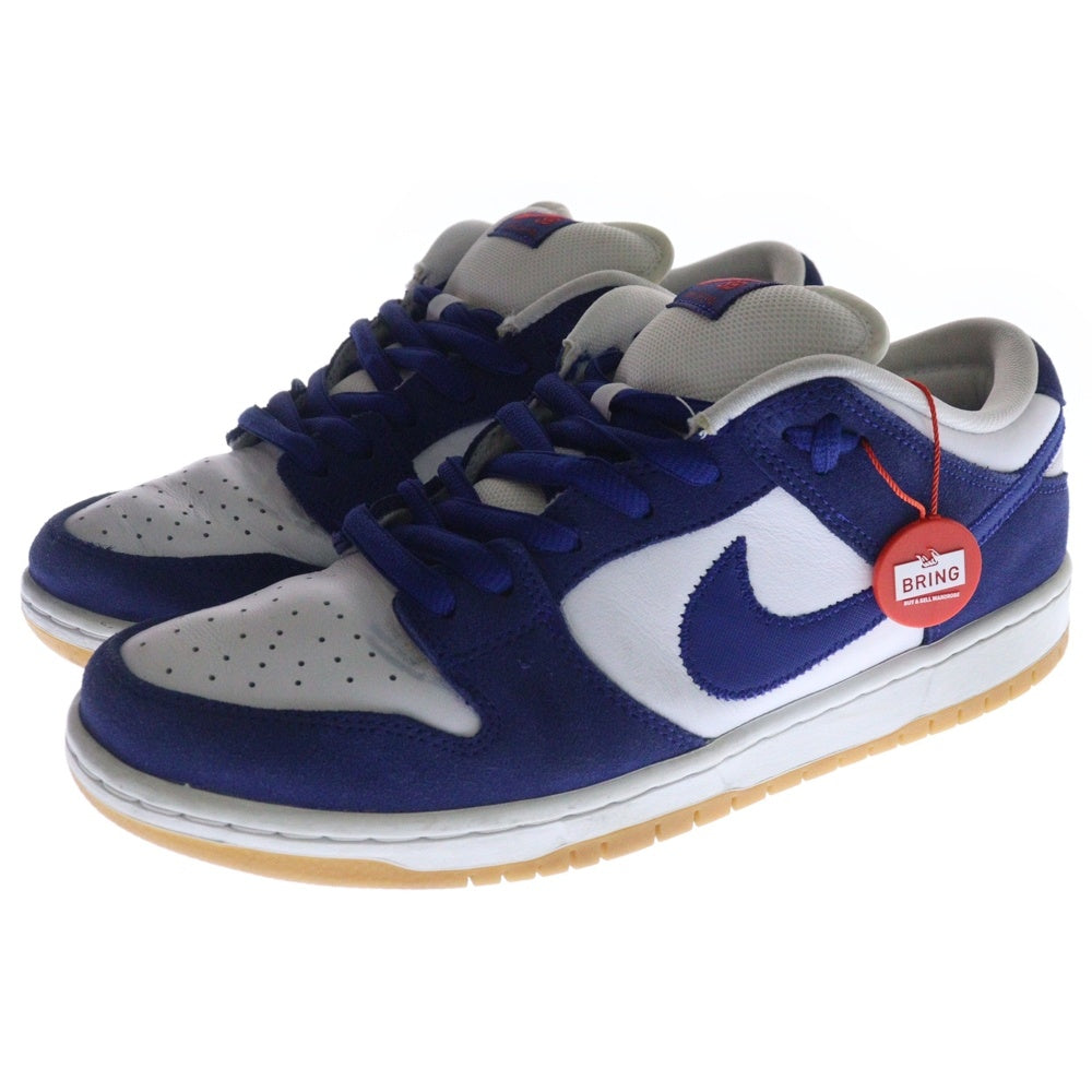 NIKE SB(ナイキエスビー) DUNK LOW PRO PRM LOS ANGELES DODGERS ダンク プロ ロサンゼルスドジャーズ ローカットスニーカー ホワイト/ブルー US10/28cm DO9395-400