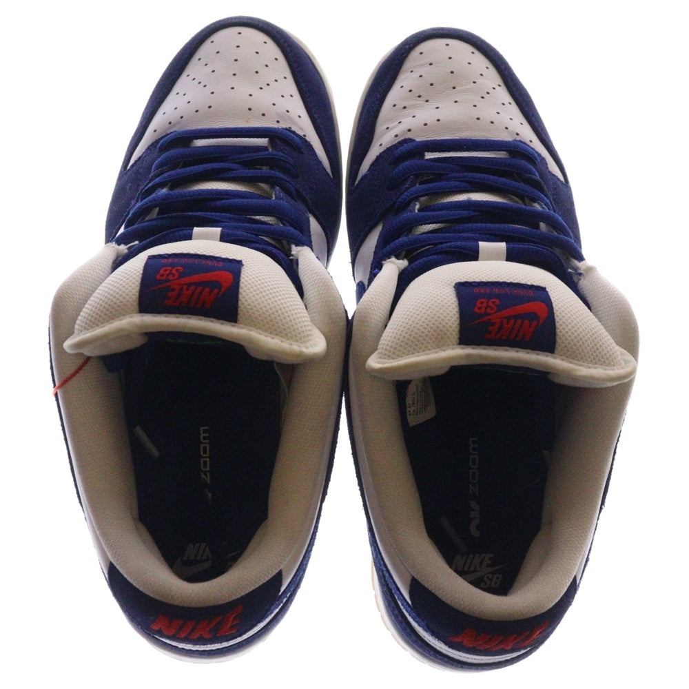 NIKE SB(ナイキエスビー) DUNK LOW PRO PRM LOS ANGELES DODGERS ダンク プロ ロサンゼルスドジャーズ ローカットスニーカー ホワイト/ブルー US10/28cm DO9395-400