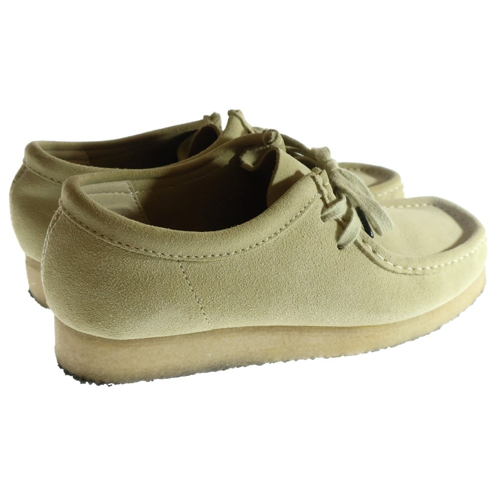 Clarks(クラークス) WALLAABEE ワラビー スウェード ローカット レザー シューズ ベージュ 2615518