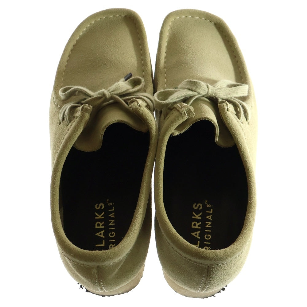 Clarks(クラークス) WALLAABEE ワラビー スウェード ローカット レザー シューズ ベージュ 2615518