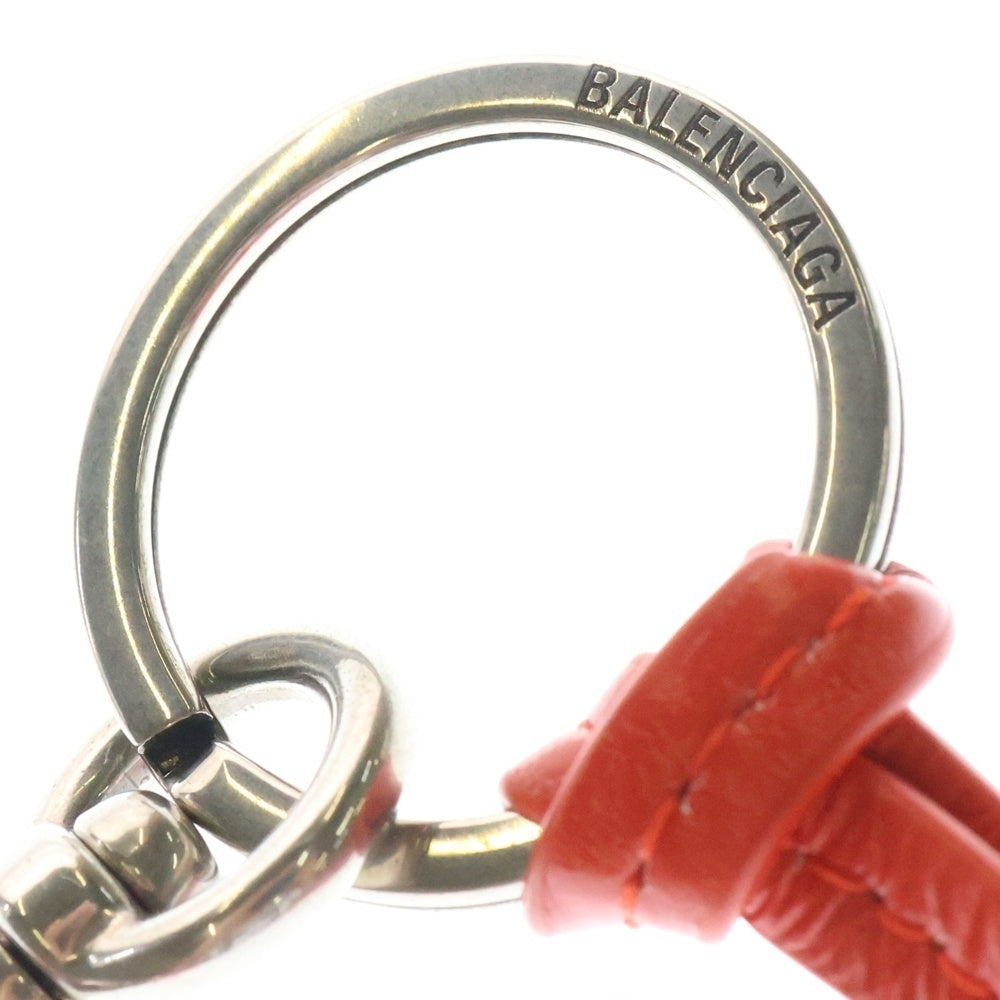 BALENCIAGA(バレンシアガ) CHIPS PHONE HOLDER チップス フォンホルダー ポーチ カーフレザー レッド 827771