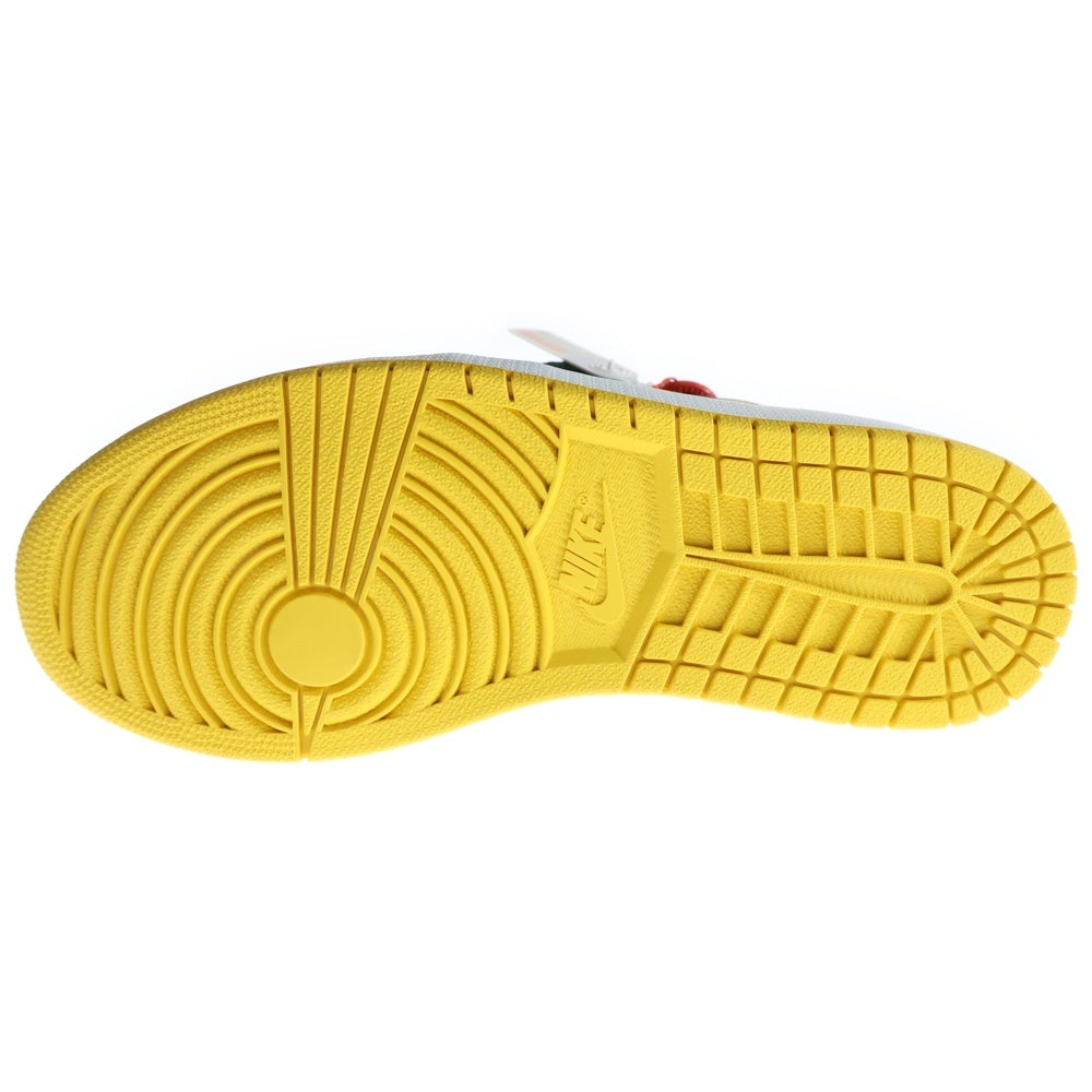 NIKE(ナイキ) AIR JORDAN1 RETRO HIGH OG POLLEN エアジョーダン 1 レトロ パラン ハイカットスニーカー ブラック/イエロー US10/28cm 555088-701