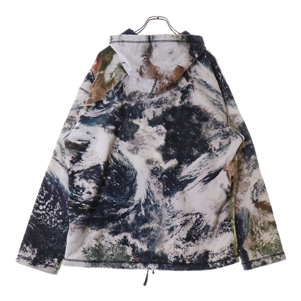 DIESEL(ディーゼル) 23AW S-PAY-HOOD‐L1 プラネットカモ 総柄プリント プルオーバーパーカー マルチカラー A11488