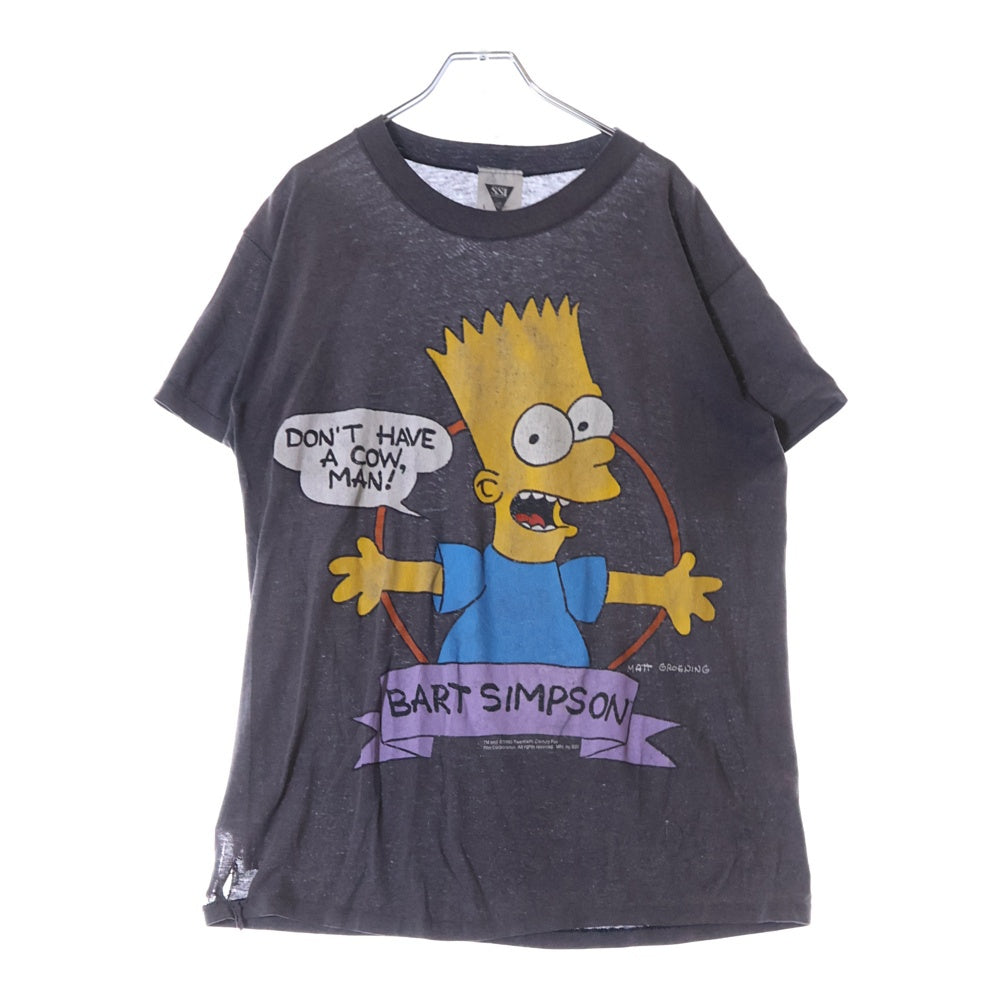 VINTAGE(ヴィンテージ) 90S VINTAGE THE SIMPSONS BART SIMPSON TEE ヴィンテージ シンプソンズ SSIタグ バートシンプソンプリントTシャツ 半袖クルーネックカットソー グレー