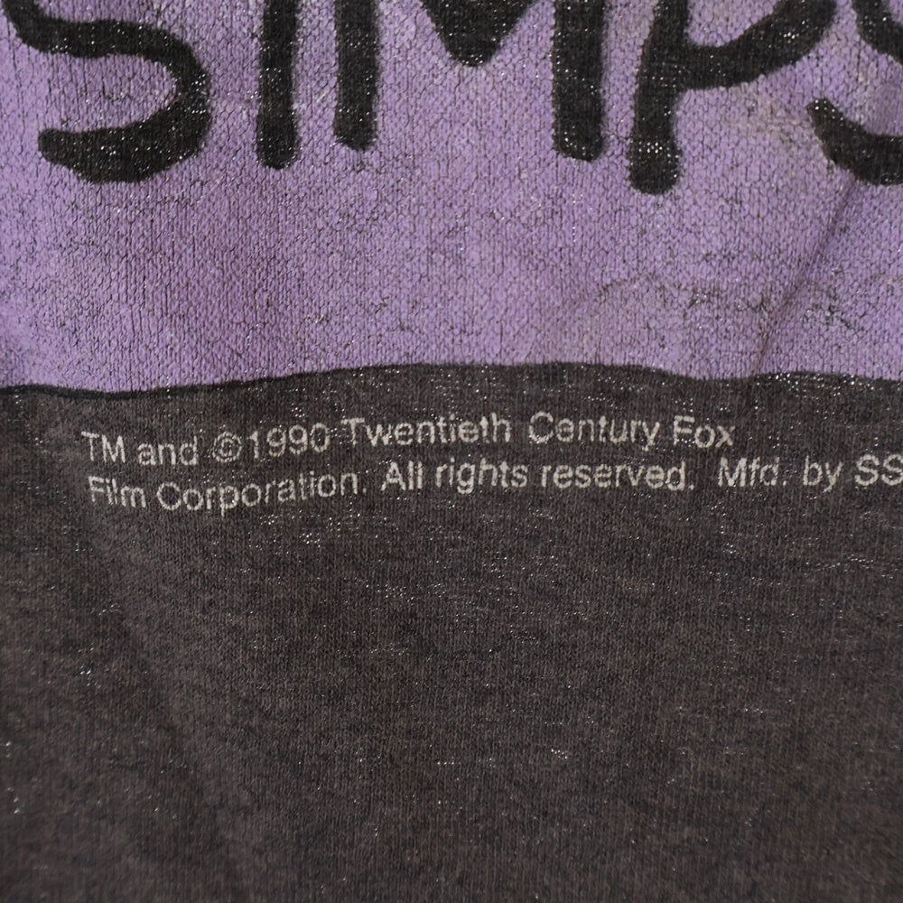 VINTAGE(ヴィンテージ) 90S VINTAGE THE SIMPSONS BART SIMPSON TEE ヴィンテージ シンプソンズ SSIタグ バートシンプソンプリントTシャツ 半袖クルーネックカットソー グレー