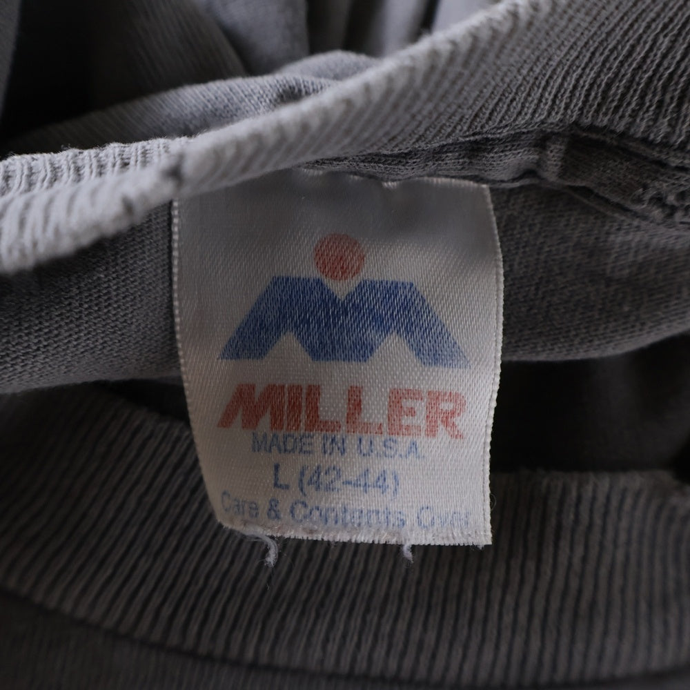 VINTAGE(ヴィンテージ) 90S VINTAGE ANARCHIC ADJUSTMENT TEE ヴィンテージ アナーキックアジャストメント MILLERタグ 両面プリントTシャツ 半袖クルーネックカットソー グレー