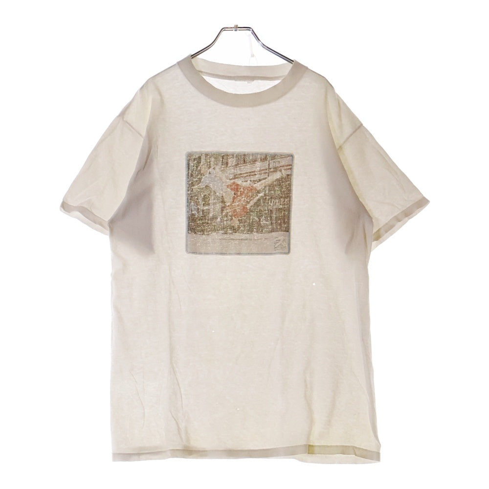 VINTAGE(ヴィンテージ) 90S VINTAGE HOOK-UPS KARATE KID TEE ヴィンテージ フックアップス 空手キッドプリントTシャツ 半袖クルーネックカットソー ホワイト