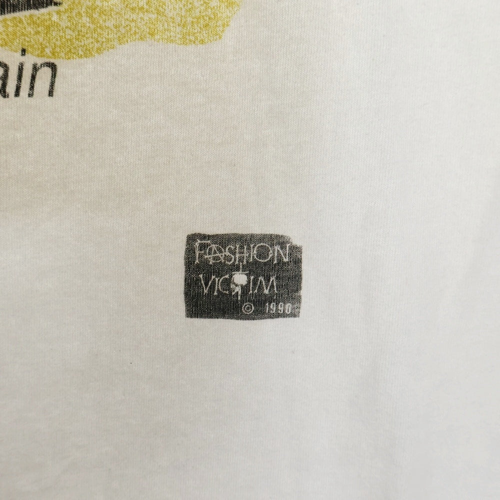 VINTAGE(ヴィンテージ) 90S VINTAGE BRAIN TEE ヴィンテージ ブレインプリントTシャツ 半袖クルーネックカットソー ホワイト