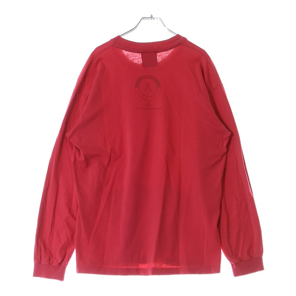 VINTAGE(ヴィンテージ) 90S VINTAGE ANARCHIC ADJUSTMENT L/S TEE ヴィンテージ アナーキックアジャストメント ロングスリーブ プリントTシャツ 長袖クルーネックカットソー ピンク