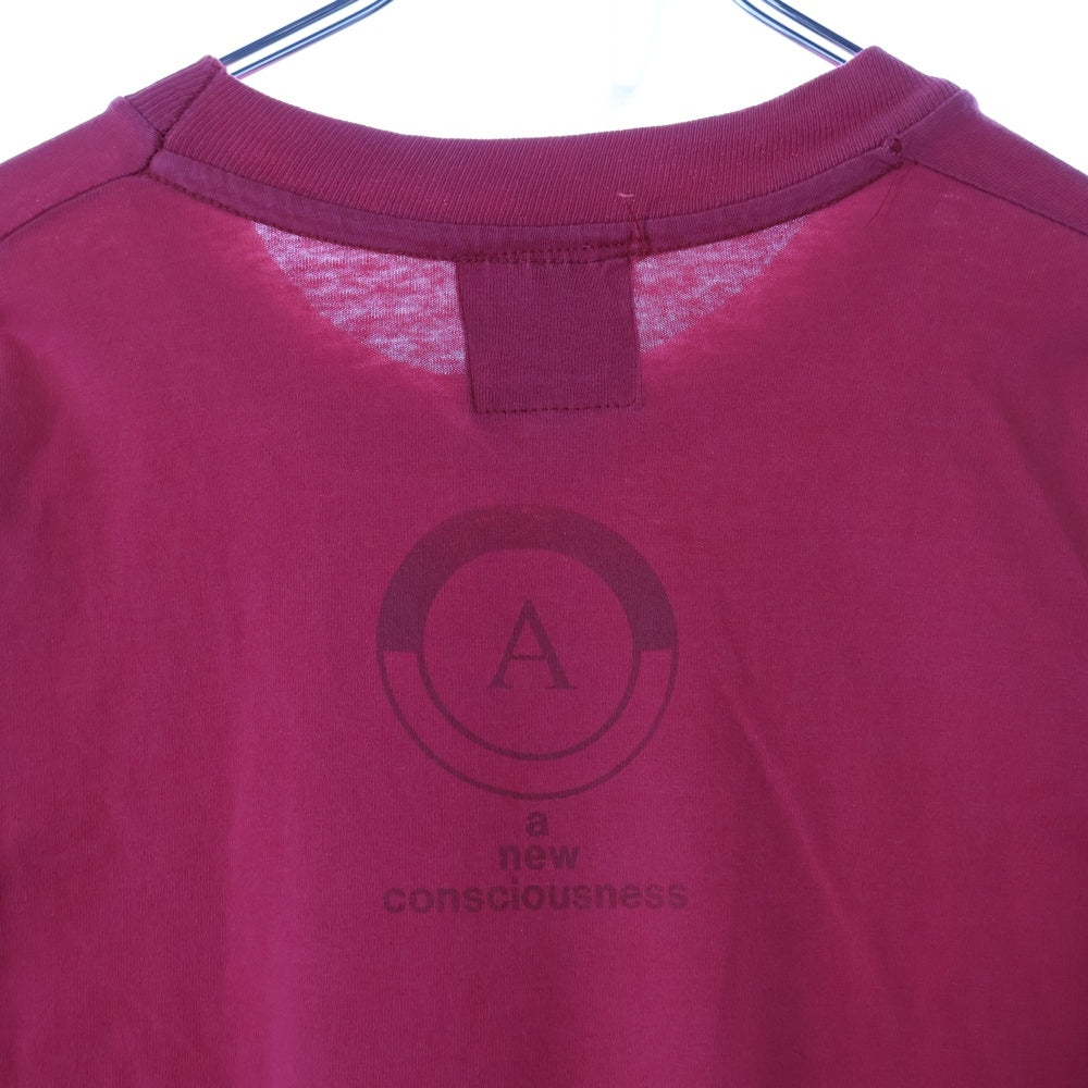 VINTAGE(ヴィンテージ) 90S VINTAGE ANARCHIC ADJUSTMENT L/S TEE ヴィンテージ アナーキックアジャストメント ロングスリーブ プリントTシャツ 長袖クルーネックカットソー ピンク