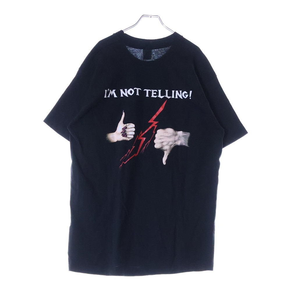 VINTAGE(ヴィンテージ) 90S VINTAGE ACCOMPLICE ROCK BAND TEE ヴィンテージ アカンプライス ロックバンド 両面プリントTシャツ 半袖クルーネックカットソー ブラック