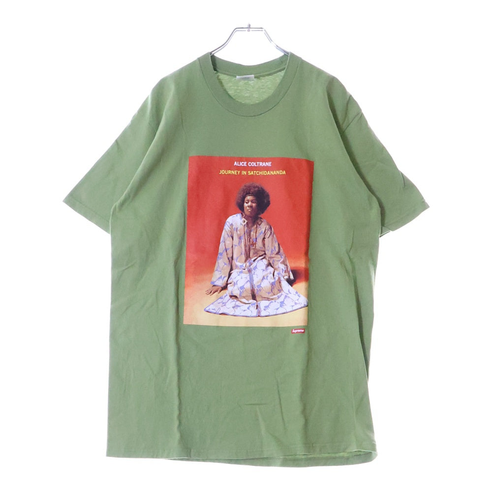 SUPREME(シュプリーム) 24SS Satchidananda Tee サッチダーナンダ クルーネック カットソー 半袖Tシャツ グリーン