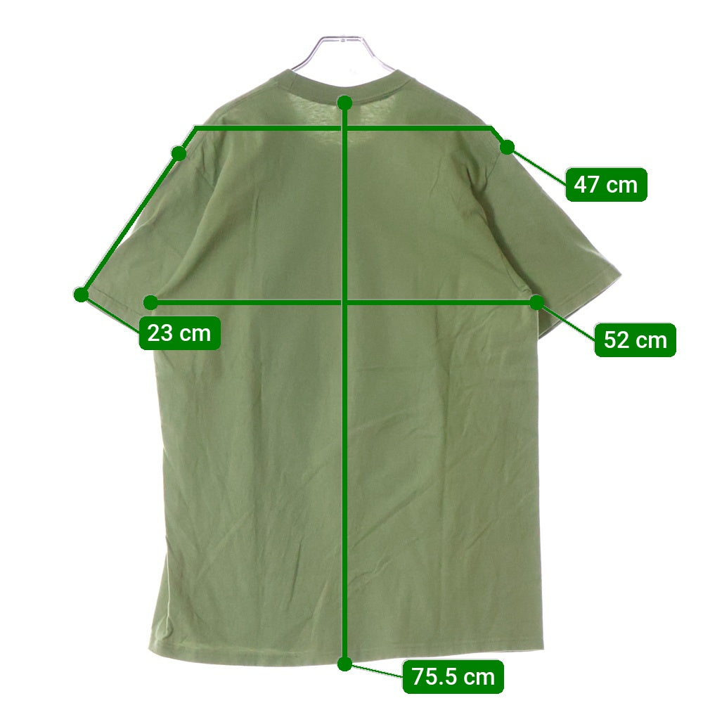 SUPREME(シュプリーム) 24SS Satchidananda Tee サッチダーナンダ クルーネック カットソー 半袖Tシャツ グリーン