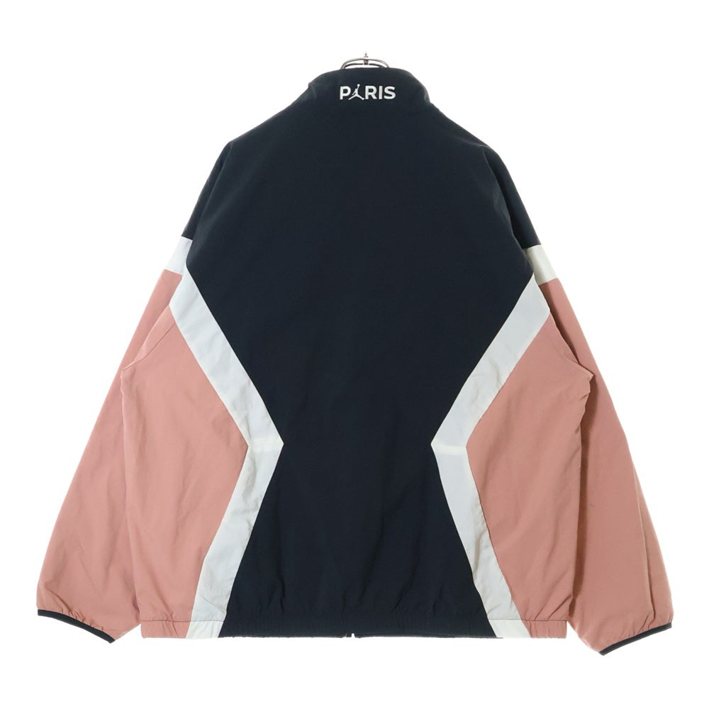 NIKE(ナイキ) JORDAN BRAND M J PSG ANTHEM JACKET RUST PINK INFRARED 23 ジョーダン ブランド パリサンジェルマン アンセム ナイロンジャケット ブラック FV7740-685