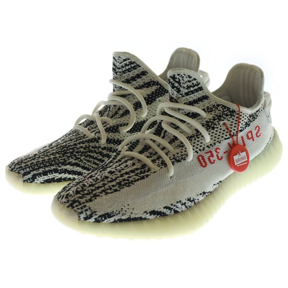 adidas(アディダス) YEEZY BOOST 350 V2 Zebra イージーブースト ゼブラ ローカットスニーカー ブラック/ホワイト US10.5/28.5cm CP9654