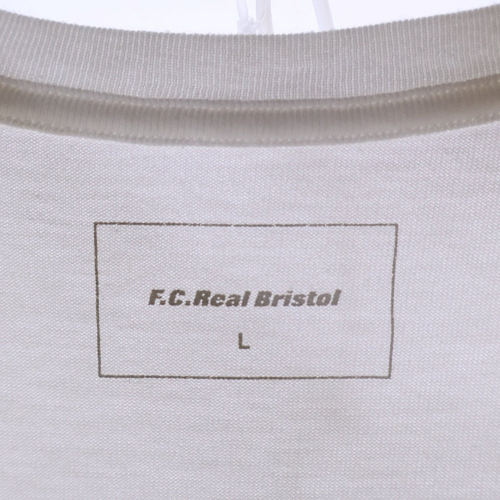F.C.R.B./F.C.Real Bristol/FCRB(エフシーアールビー/エフシーレアルブリストル) 18AW REFLECTIVE BOX TEE リフレクティブボックス スター プリント ショートスリーブ カットソー 半袖 Tシャツ ホワイト FCRB-189057