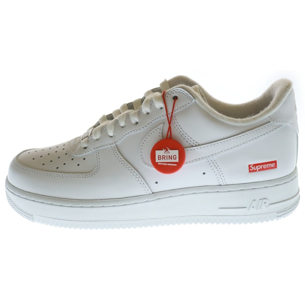 NIKE(ナイキ) ×SUPREME AIR FORCE 1 LOW シュプリーム エアフォース1 ローカットスニーカー ホワイト US8.5/26.5cm CU9225-100