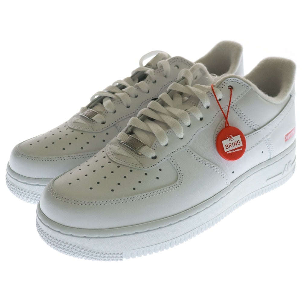 NIKE(ナイキ) ×SUPREME AIR FORCE 1 LOW シュプリーム エアフォース1 ローカットスニーカー ホワイト US8.5/26.5cm CU9225-100