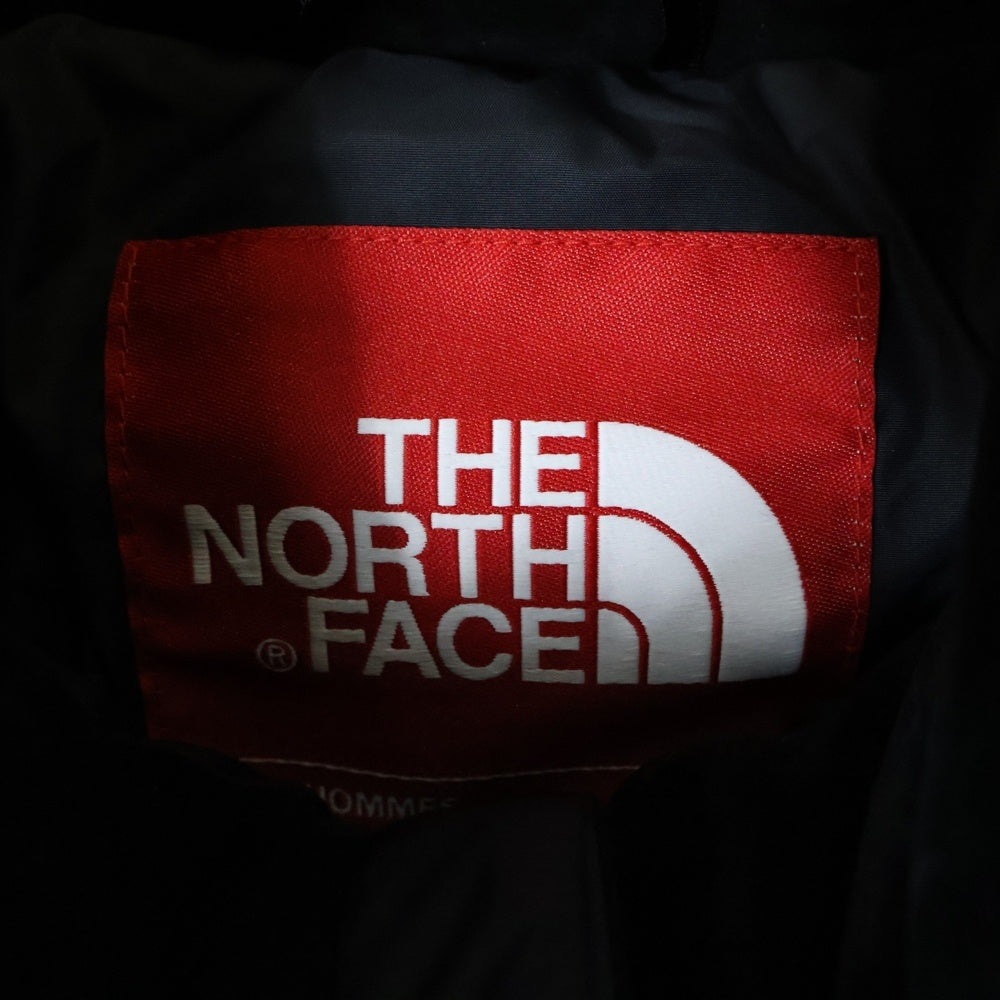 SUPREME(シュプリーム) 23AW ×THE NORTH FACE Suede Nuptse Jacket ノースフェイス スウェード ヌプシ ジップアップダウンジャケット ブラック NF0A875N