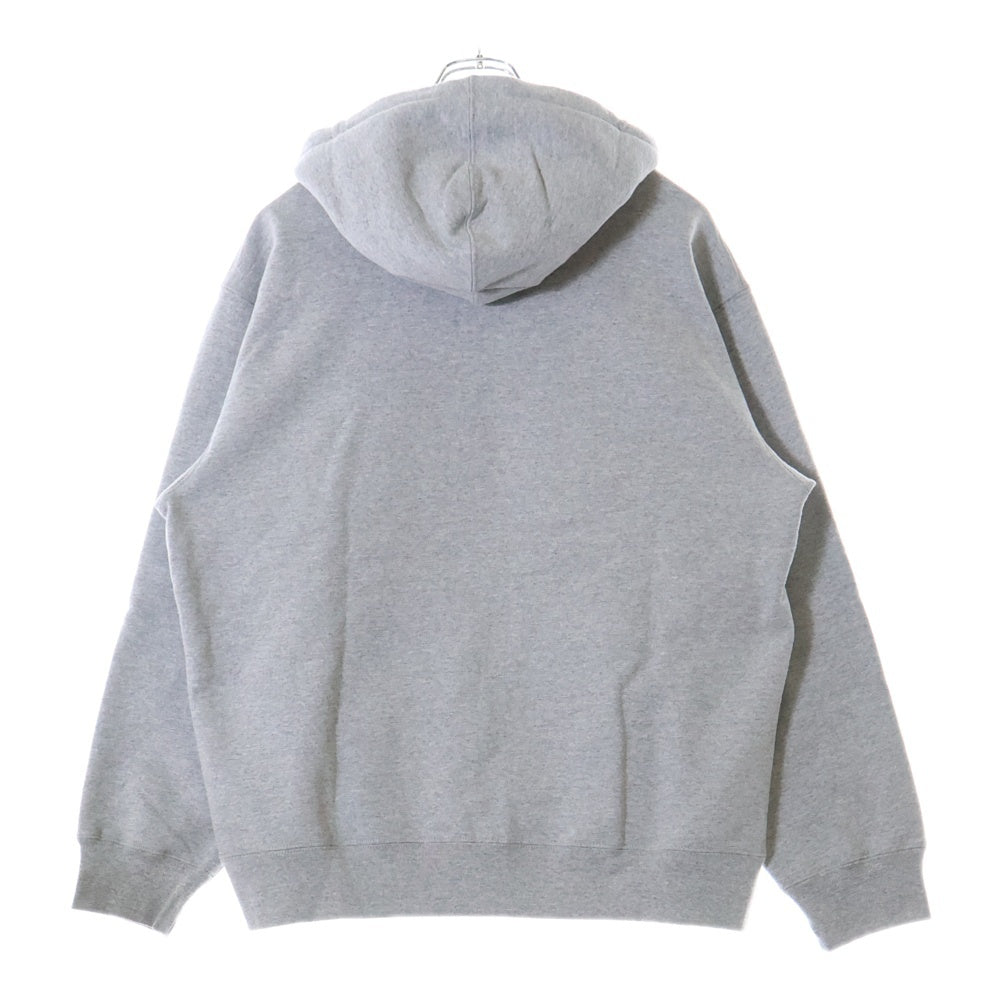 SUPREME(シュプリーム) 22SS ×BURBERRY Box Logo Hooded Sweatshirt バーバリー ボックスロゴ スウェットプルオーバーパーカー グレー