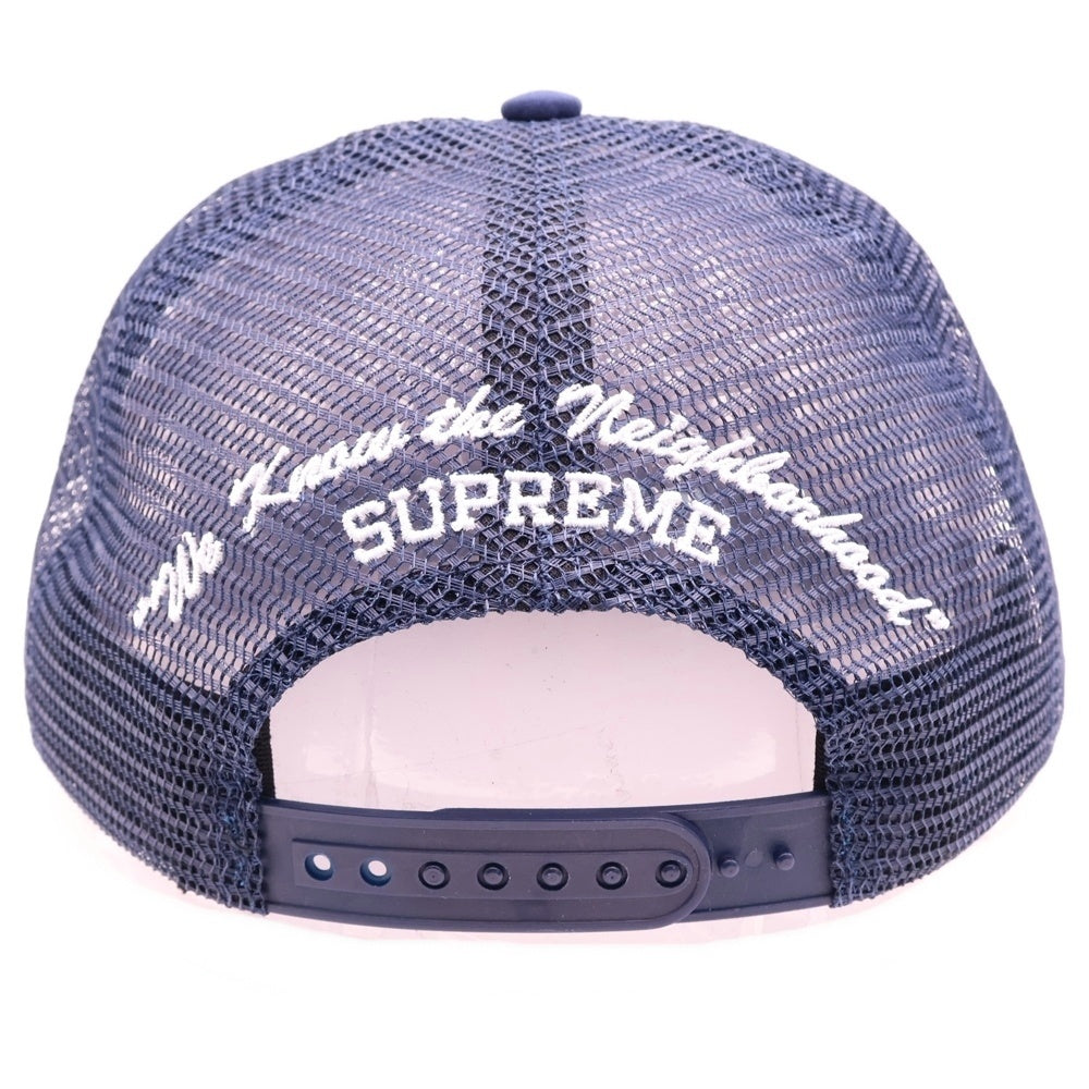 SUPREME(シュプリーム) 25SS Beef Mesh Back 5-Panel ビーフ メッシュ バック 5 パネル ベースボールキャップ 帽子 ネイビー