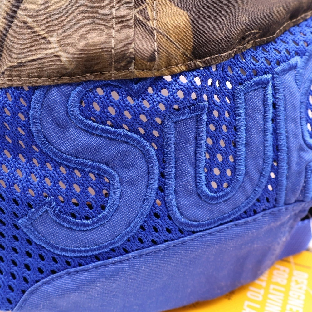 SUPREME(シュプリーム) 25SS ×Cordura Mesh 6-Panel Realtree Hardwoods Camo コーデュラ メッシュ 6 パネル リアルツリー ハードウッズ カモ ベースボールキャップ 帽子