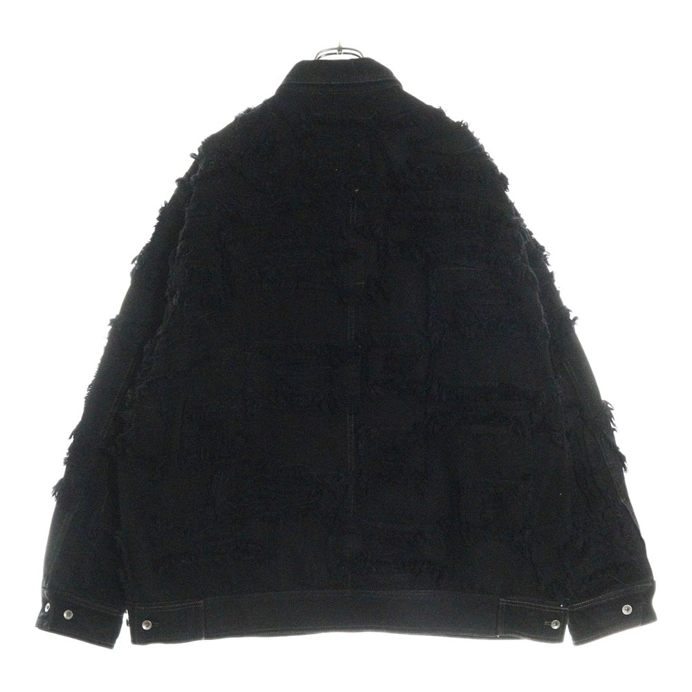 DRKSHDW(ダークシャドウ) Jumbo Worker Jacket ジャンボワーカージャケット ブラック DU02A3761-BD