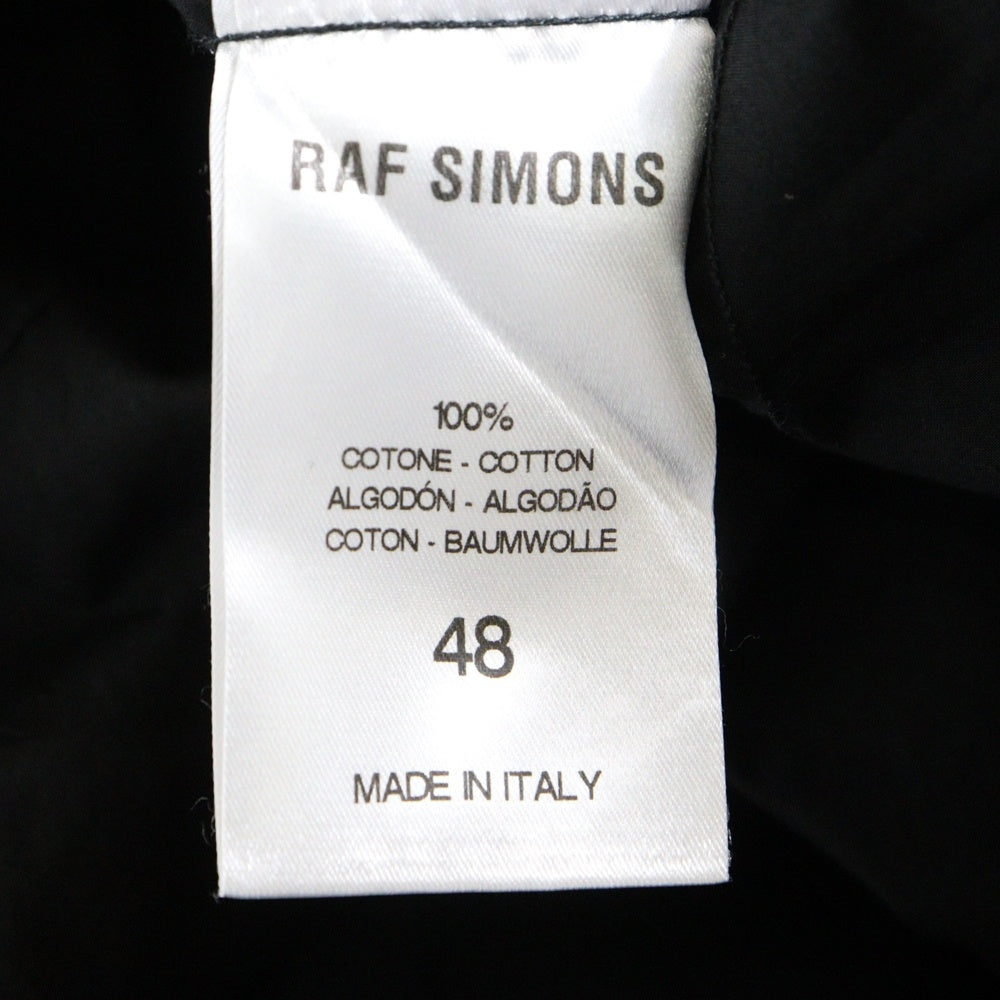 RAF SIMONS(ラフシモンズ) 23SS ドットプリント 半袖シャツ ブラック