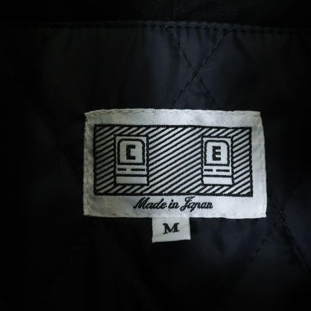C.E(シーイー) DBL FLAP ZIP JACKET ダブルフラップ ジップジャケット ブラック CES27JK06