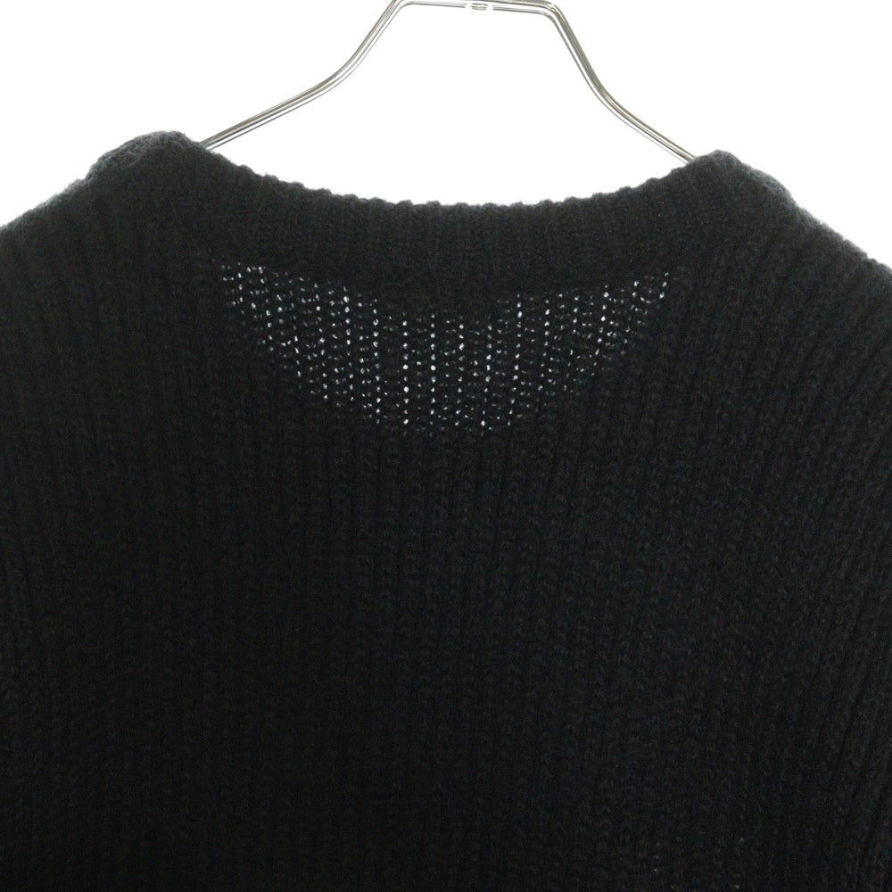 CELINE(セリーヌ) BOXY FLAG SWEATER IN MOHAIR KNIT フラッグ ボクシーモヘアニットセーター ブラック 2AB05599S