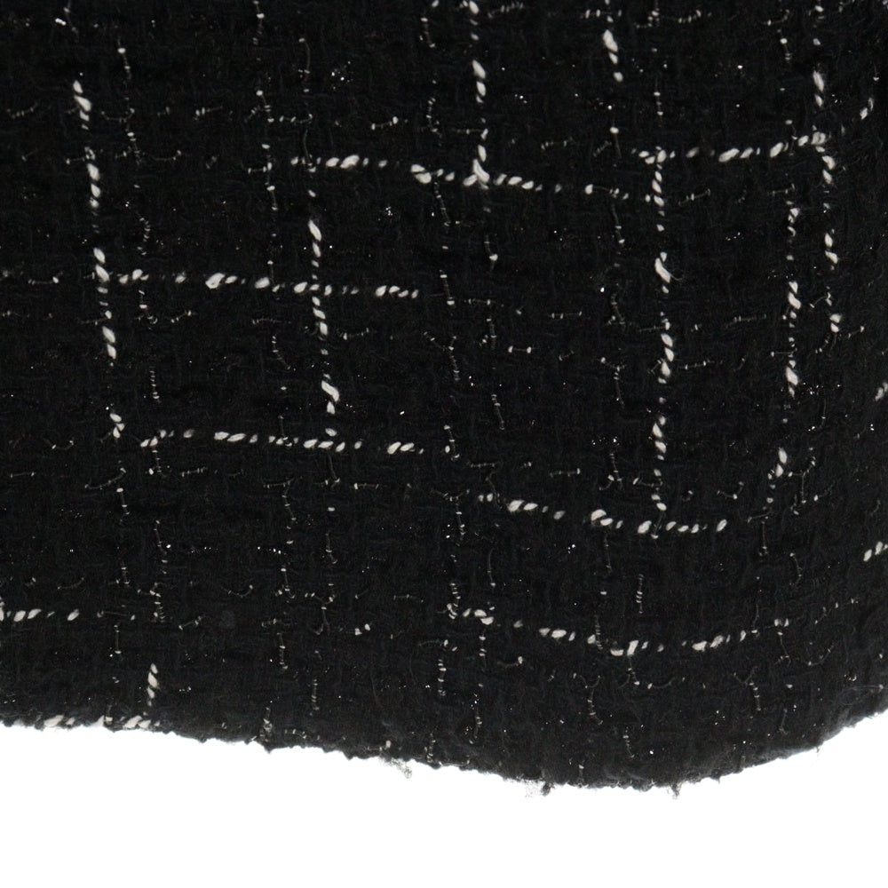 AMIRI(アミリ) Tweed Padded Overshirt ツイードオーバーシャツジャケット ブラック ブラック