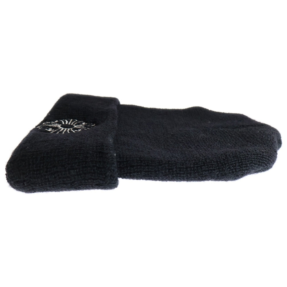 CHROME HEARTS(クロムハーツ) WOOL WATCH CAP ウールワッチキャップ CHプラス刺繍ビーニー ブラック