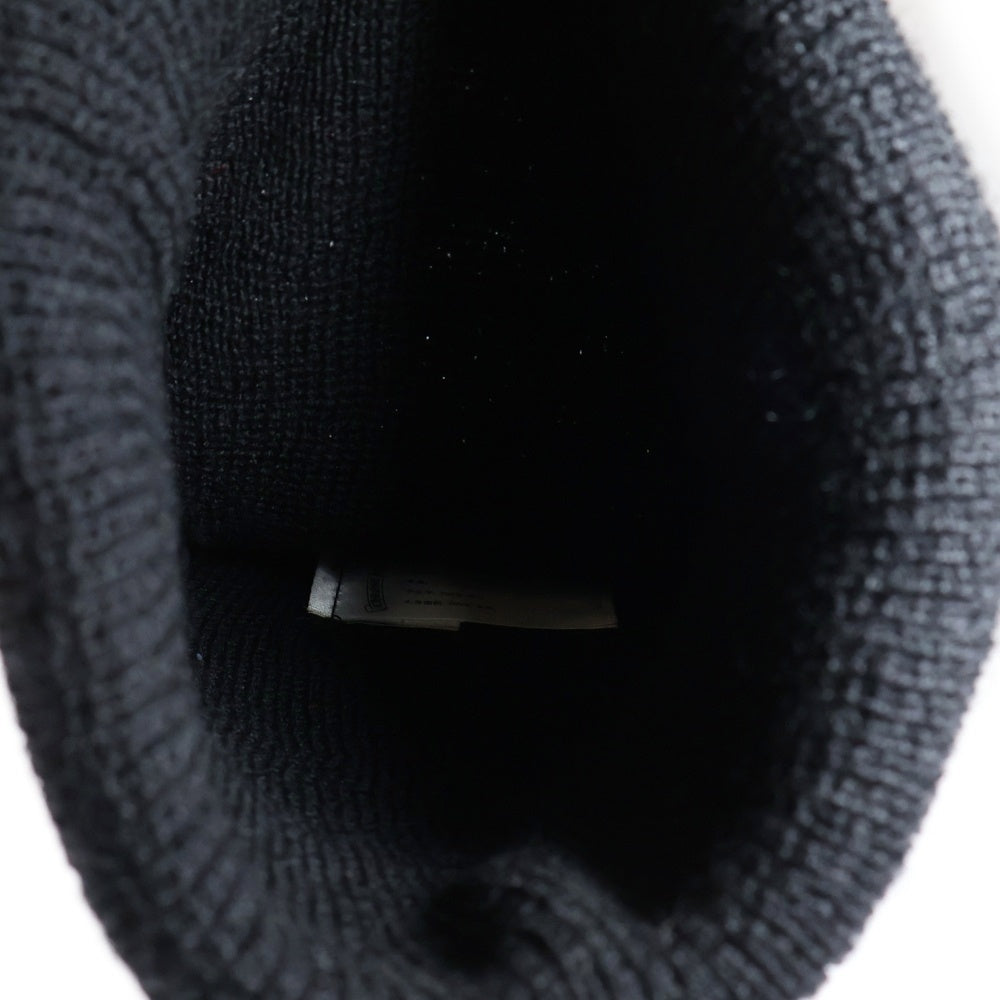CHROME HEARTS(クロムハーツ) WOOL WATCH CAP ウールワッチキャップ CHプラス刺繍ビーニー ブラック