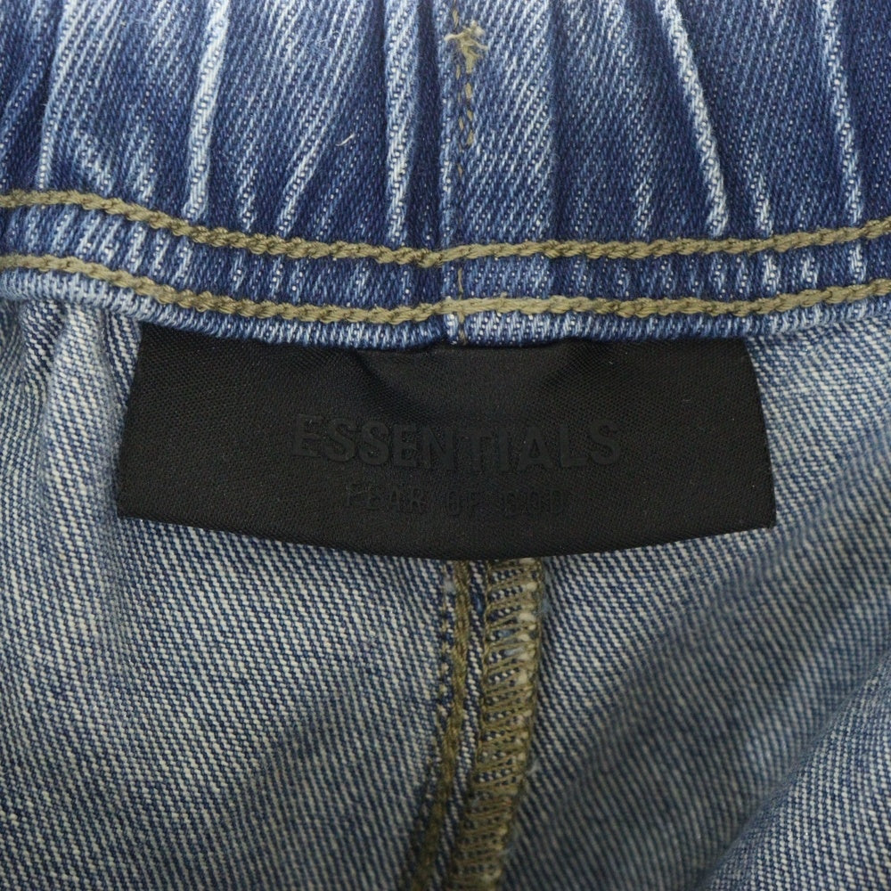 FEAR OF GOD ESSENTIALS(フィアオブゴッド エッセンシャルズ) RELAXED PANTS デニムリラックスパンツ インディゴ