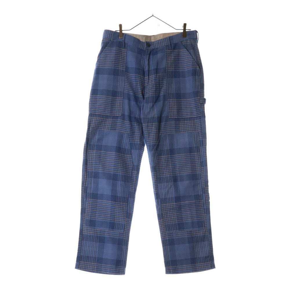 UNION(ユニオン) HAWKINS PANTS チェック ホーキンスパンツ ライトブルー KBL-037