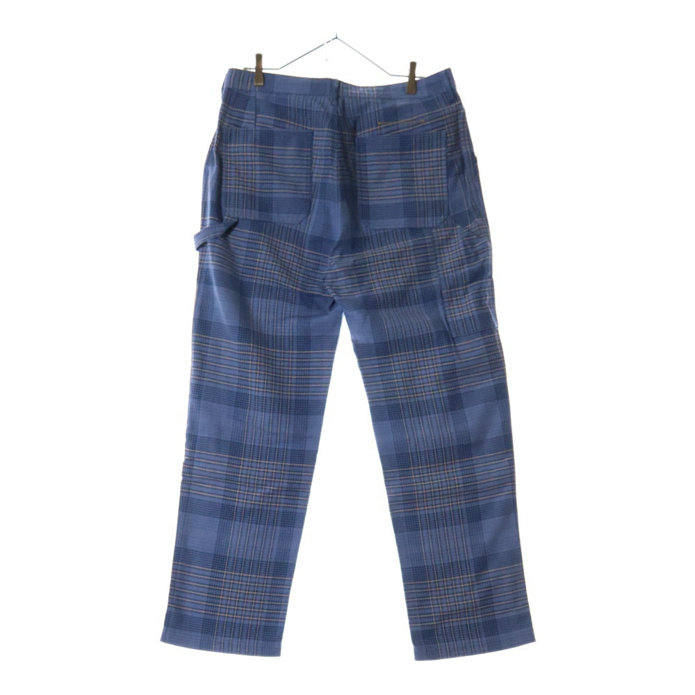 UNION(ユニオン) HAWKINS PANTS チェック ホーキンスパンツ ライトブルー KBL-037